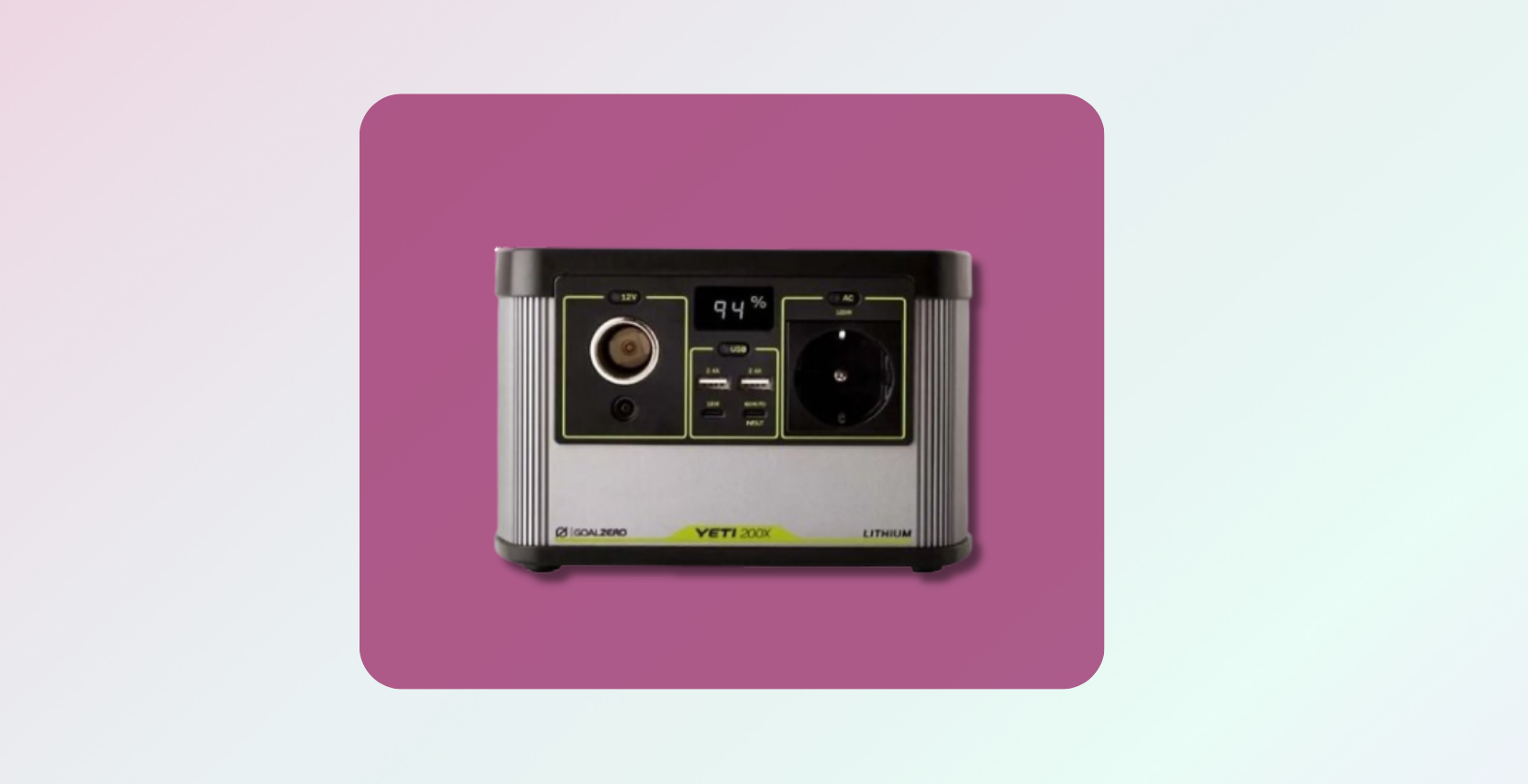 Результати маркетингової акції зарядної станції Goal Zero Yeti 200X серед спільноти